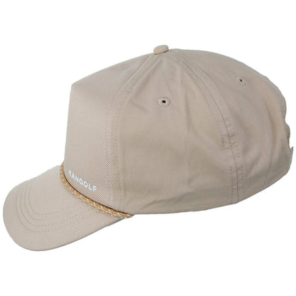 Kangol | Kangolf Cotton Blend Snapback Baseball Cap | 201143 | profile | KHAKI