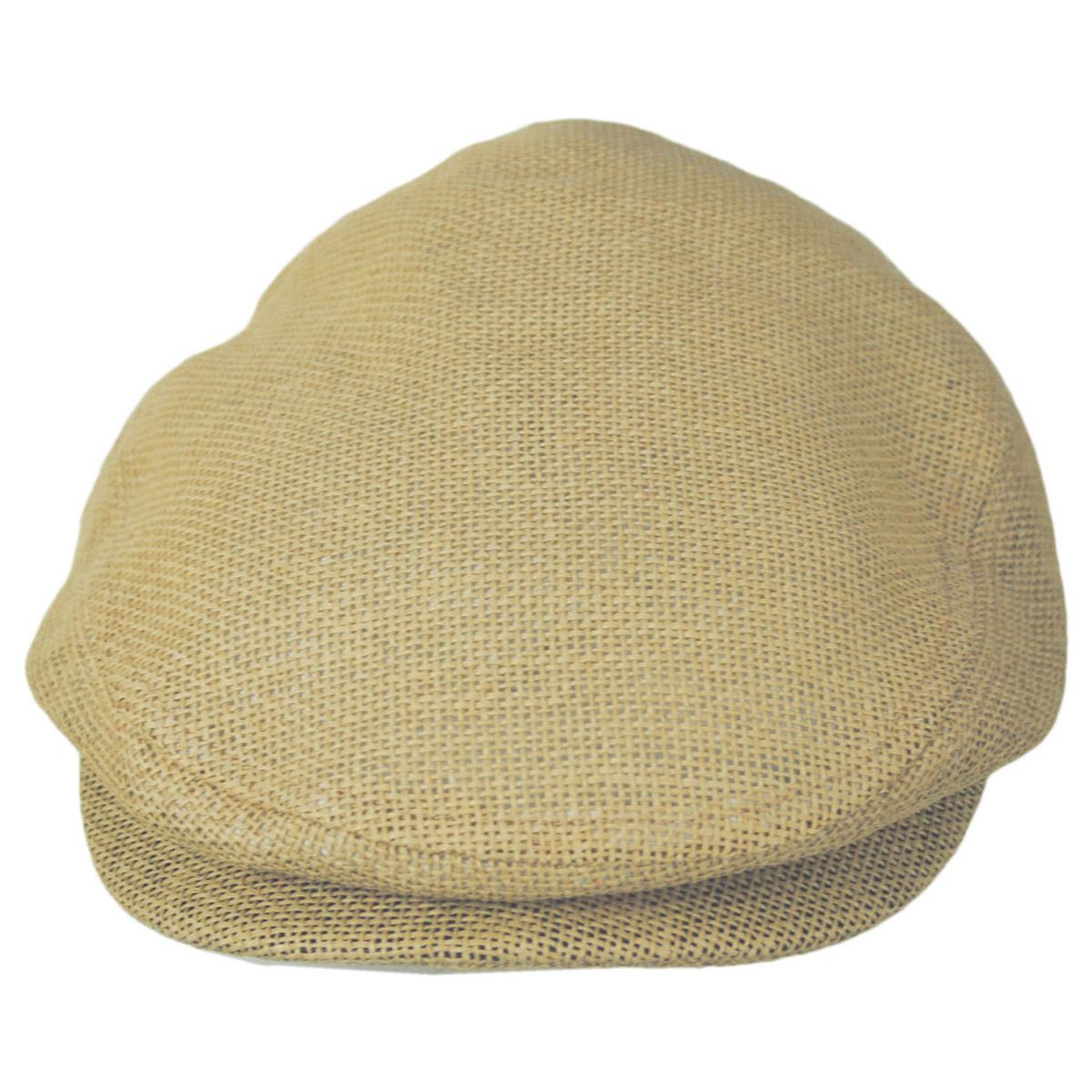 BRIXTON HATS | Hooligan Toyo Straw Lightweight Ivy Cap | 161553 | front | NATURAL STRAW