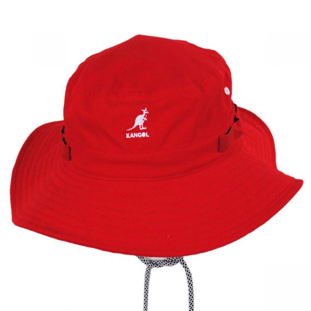 Kangol Utility Cords Jungle Hat Coal S