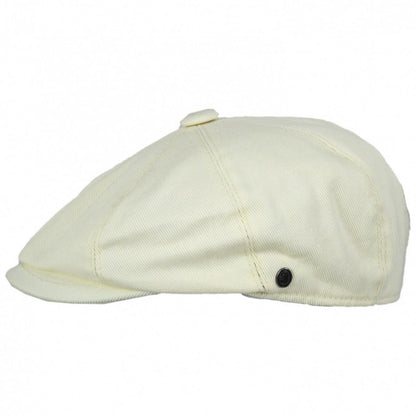 Jaxon Hats | Cotton Newsboy Cap | 167770 | profile | BEIGE