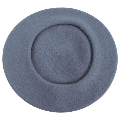 Parkhurst | Classic Wool Beret | 151124 | under | NICKEL GREY