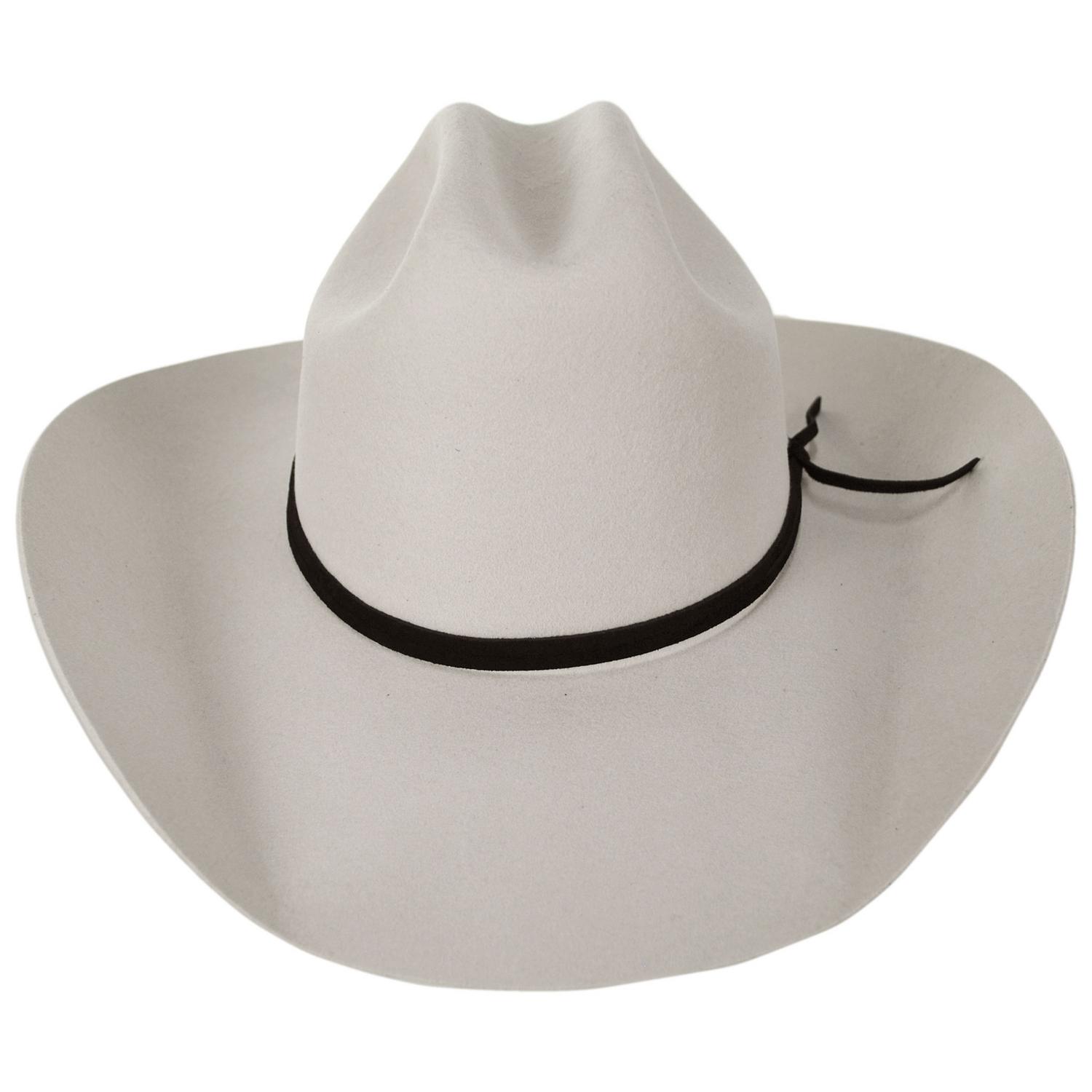 BRIXTON HATS | Laredo Weather Guard Wool Felt Cowboy Hat | 135671 | front | LIMESTONE