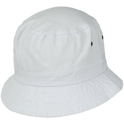 Village Hat Shop | VHS Cotton Bucket Hat | 186605 | lead | WHITE