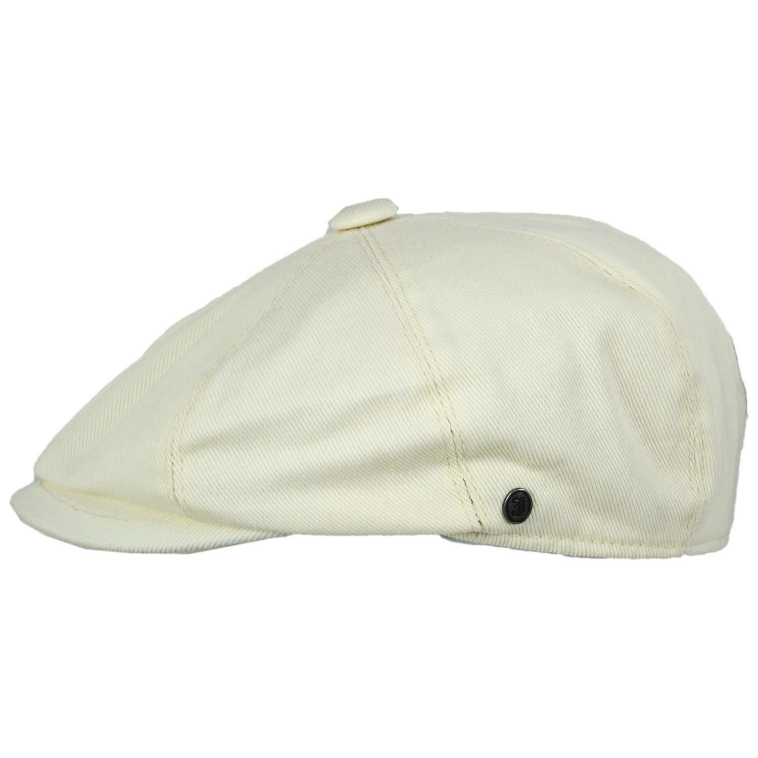 Jaxon Hats | Cotton Newsboy Cap | 167770 | profile | BEIGE