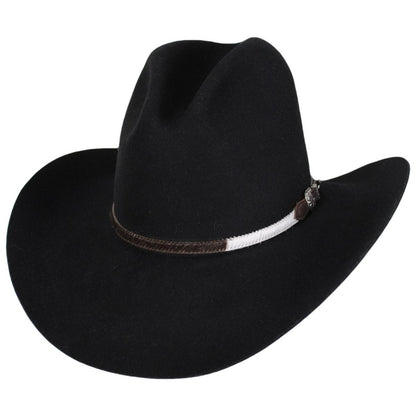Bailey Western | McCrae Wool Felt Gus Western Hat | 133302 | lead | BLACK