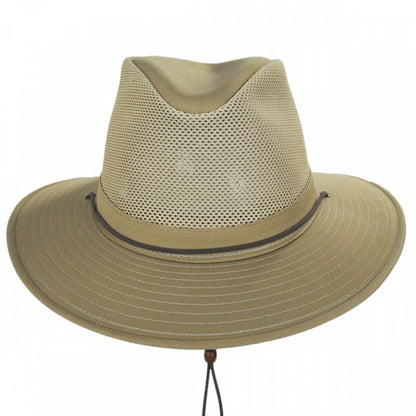 Henschel | Aussie Mesh Hat | 140329 | front | KHAKI
