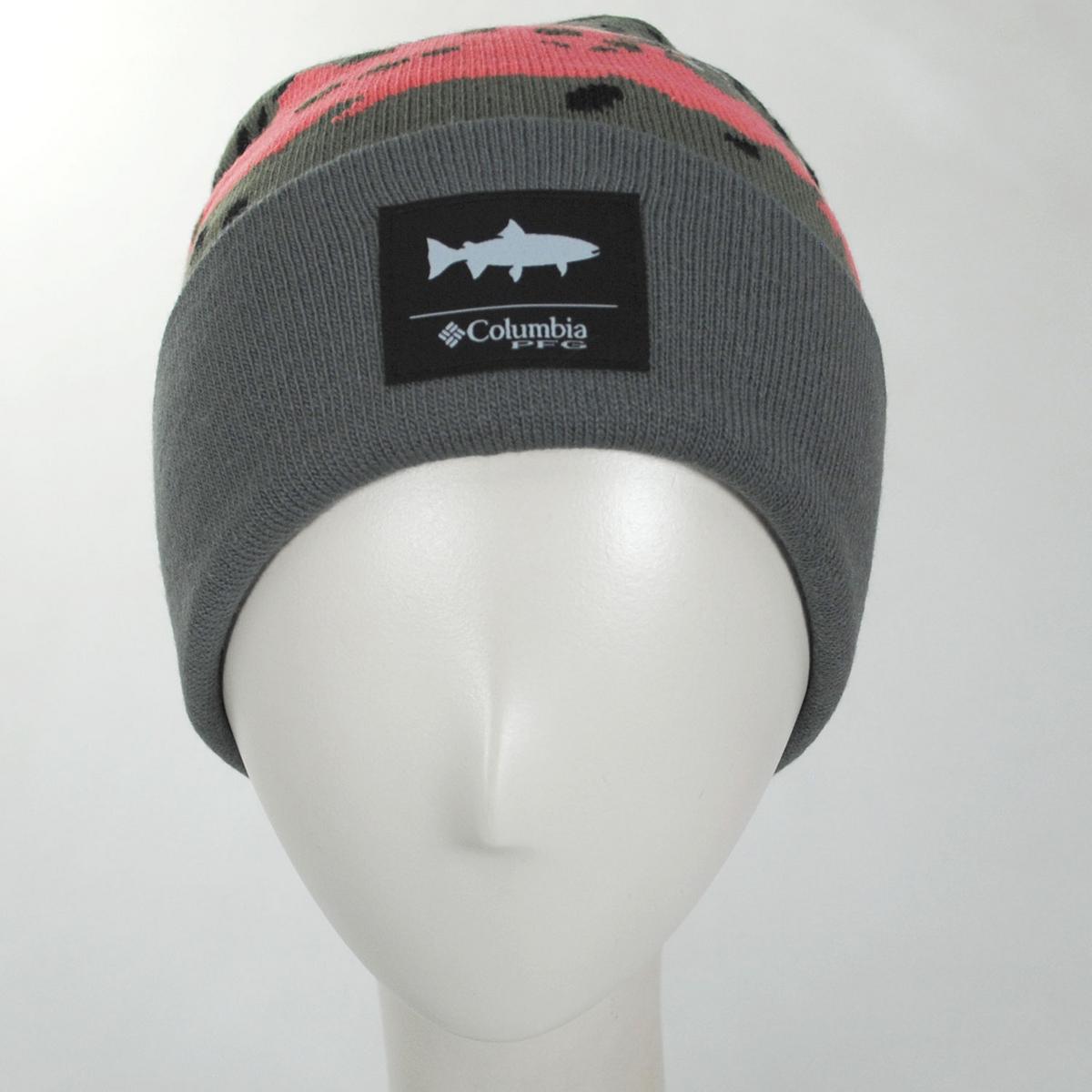 Columbia Sportswear | PFG Fall River Acrylic Knit Beanie Hat | 500747 | front | CITY GREY