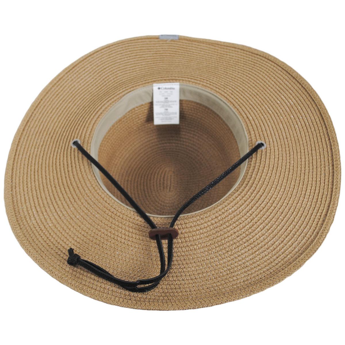 Columbia Sportswear | Global Adventure Packable Toyo Straw Blend Sun Hat | 108106 | under | SOLID STRAW