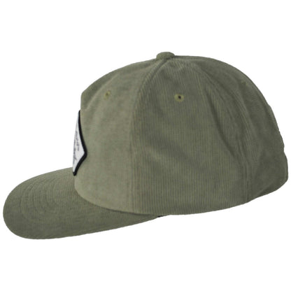 BRIXTON HATS | Horsepower Snapback Baseball Cap | 201731 | profile | OLIVE SURPLUS