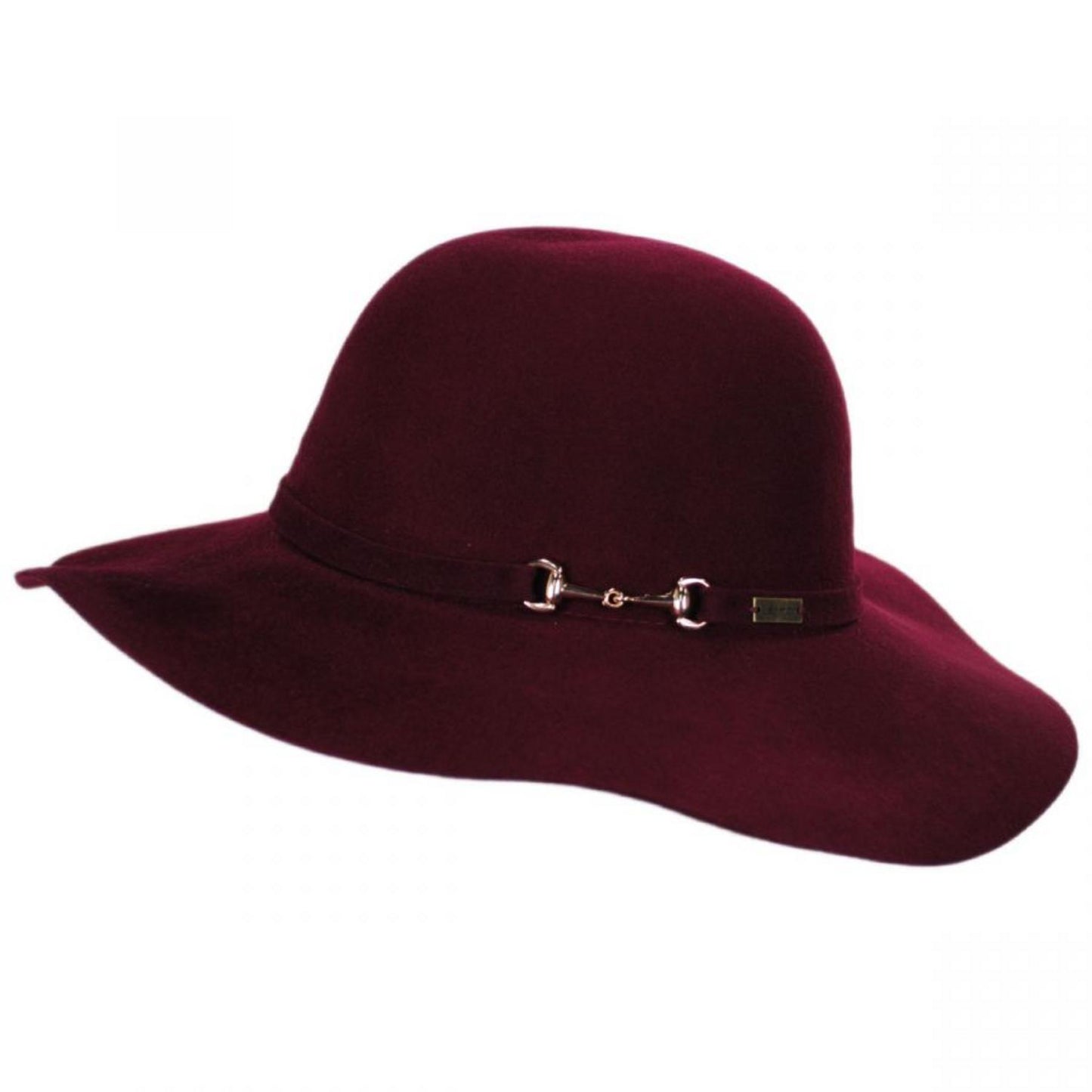 Betmar | Hannah Wool LiteFelt Floppy Hat | 123197 | profile | DARK PLUM