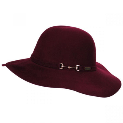 Betmar | Hannah Wool LiteFelt Floppy Hat | 123197 | profile | DARK PLUM