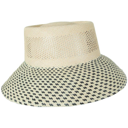BRIXTON HATS | Lilith Panama Straw Sun Hat | 104067 | profile | NATURAL/BLACK