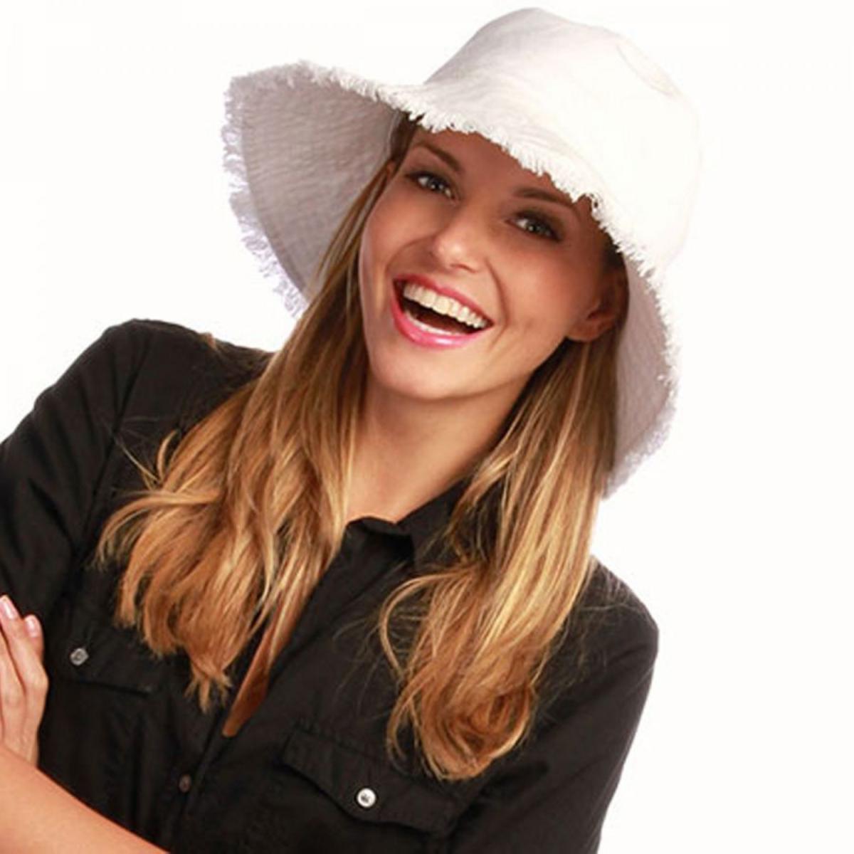 Physician Endorsed | Castaway Cotton Sun Hat | 108708 | lsftwo | WHITE