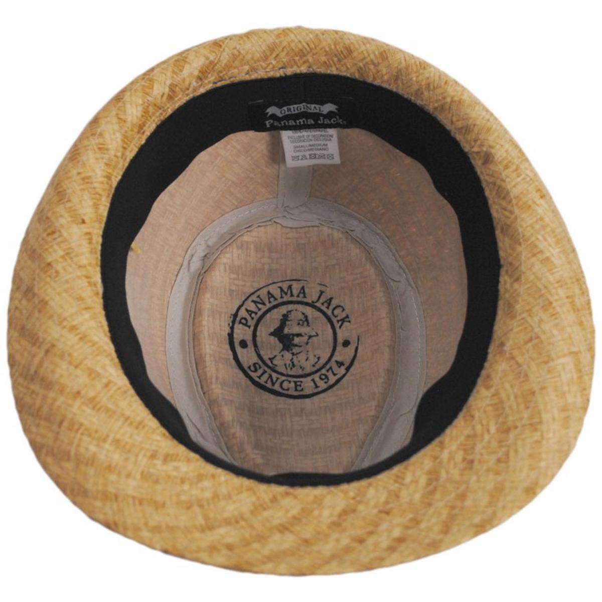 Panama Jack | Bonito Toyo Straw Fedora hat | 126080 | under | TEA
