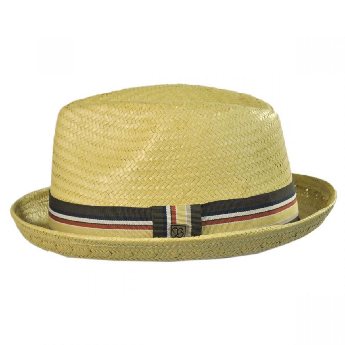 BRIXTON HATS | Castor Toyo Straw Fedora Hat - Tan | 128301 | profile | TAN