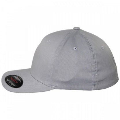 Flexfit | Combed Twill MidPro Flexfit Fitted Baseball Cap | 221502 | profile | SILVER