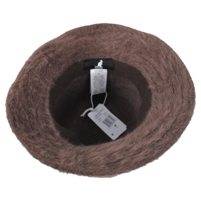 Kangol | Furgora Maverick Fedora Hat | 140513 | under | BROWN