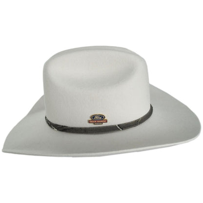 BRIXTON HATS | Ford Truck Country Wool Felt Cowboy Hat | 135673 | profile | WIMBLETON WHITE/CAMO
