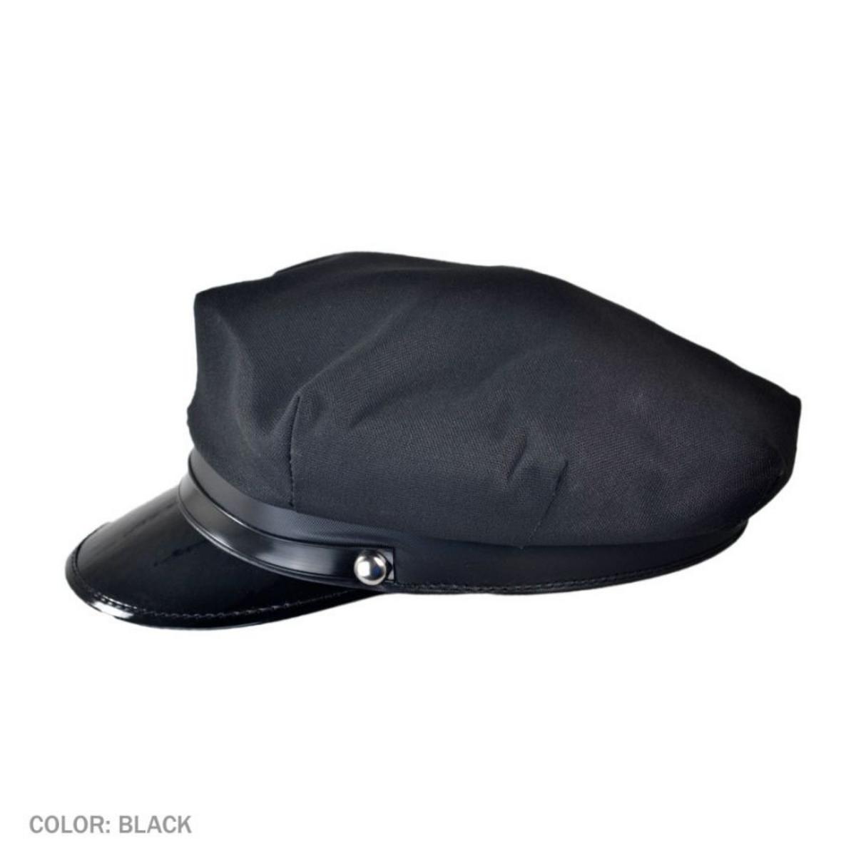 Jacobson | Chauffeur Cap | 191402 | profile | BLACK