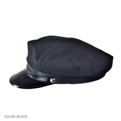 Jacobson | Chauffeur Cap | 191402 | profile | BLACK