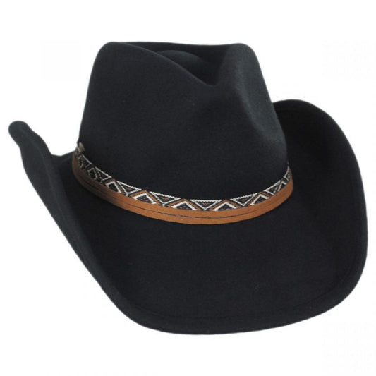 Scala | Motya Wool Felt Western Hat