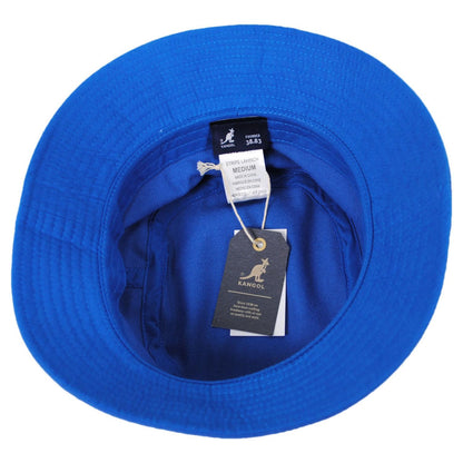 Kangol | Stripe Lahinch Cotton Bucket Hat - Spring | 185718S | under | MYKONOS BLUE