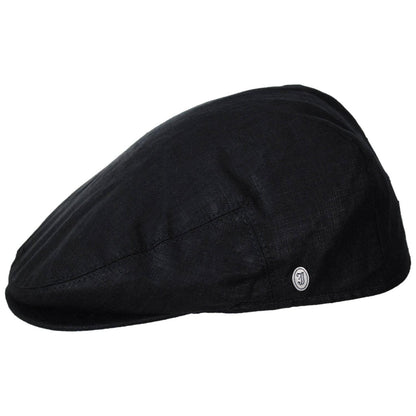 Jaxon Hats | Linen and Cotton Ivy Cap | 167732 | profile | BLACK