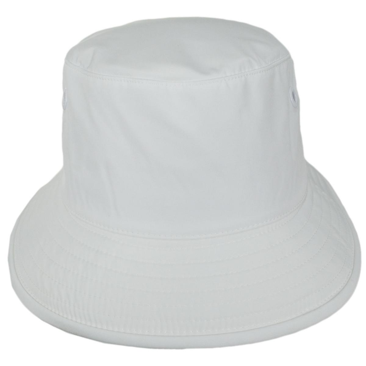 Tilley Endurables | Logo Technical T1 Travelers Bucket Hat | 400852 | front | WHITE