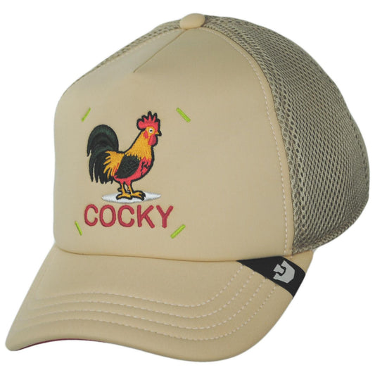 Goorin Bros | Neo Farm Cocky Mesh Trucker Snapback Baseball Cap | 200767 | lead | TOAST