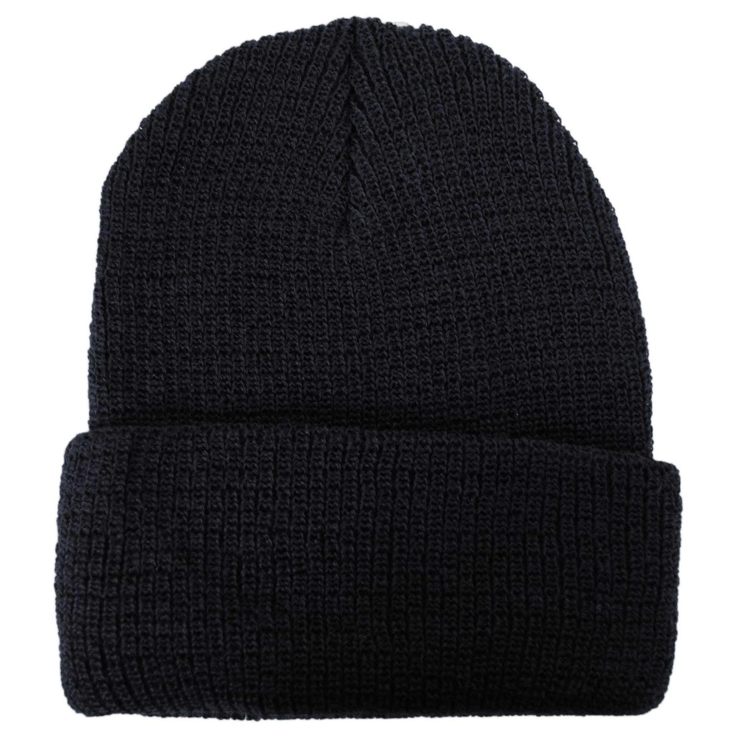 Village Hat Shop | Genuine Government Issue Wool Watch Cap | 503000 | lead | BLACK