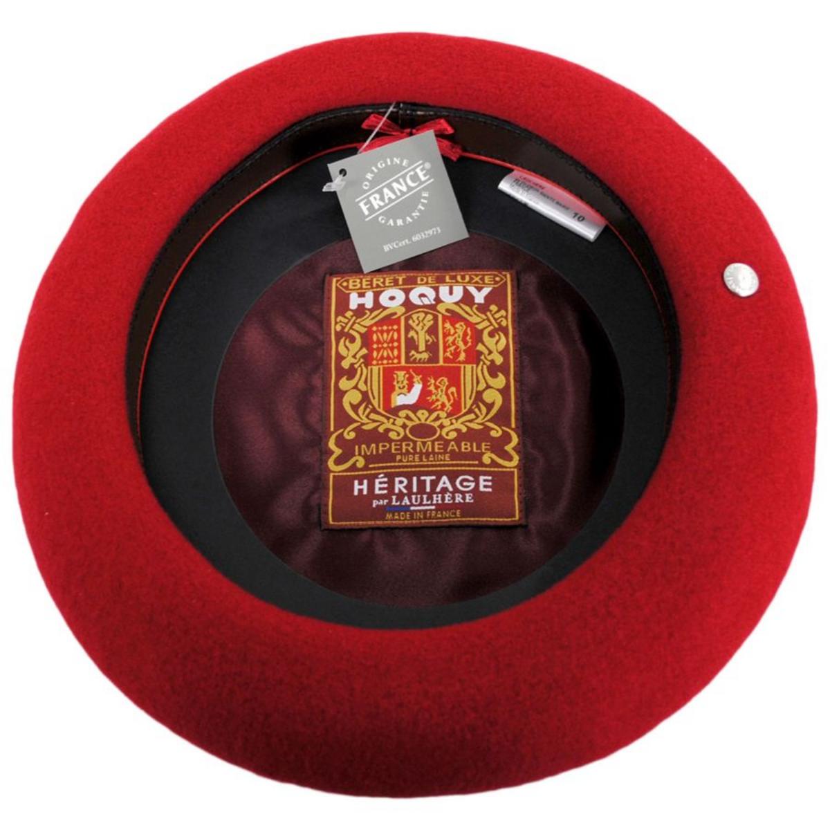 Hoquy | Hoquy Wool Basque Beret | 151050 | under | PASSION