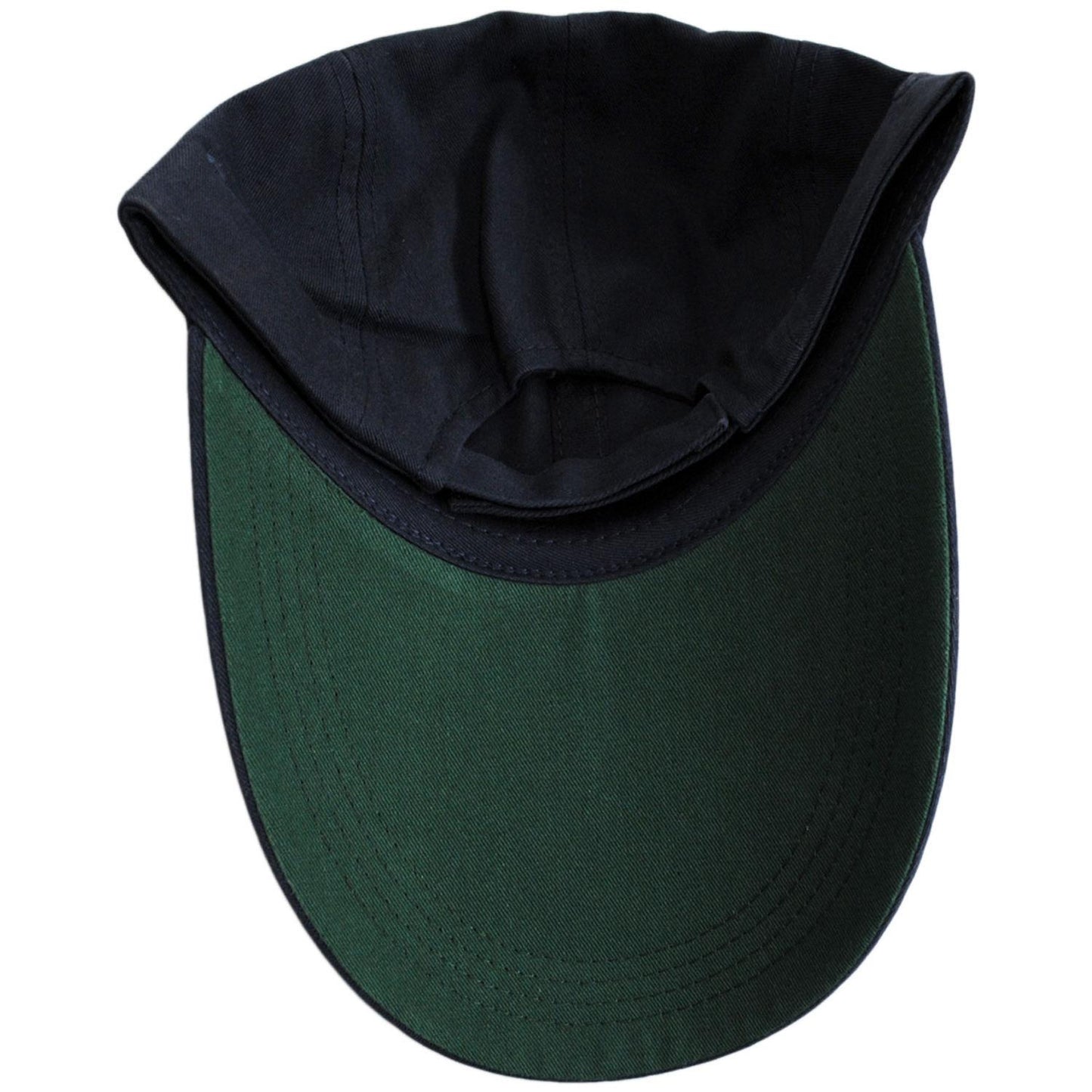 Village Hat Shop | VHS Long Bill Adjustable Baseball Cap | 222440 | under | BLACK