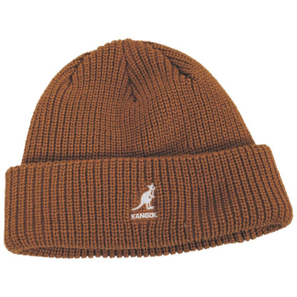 Kangol | Cardinal 2 Way Acrylic Beanie Hat | 500420 | lead | RUSTIC CARAMEL