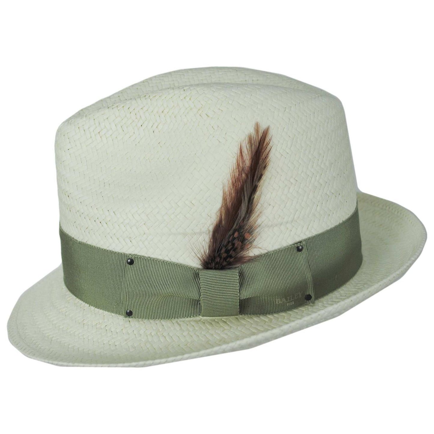 Bailey 1922 | Tino Sun Raindura Straw Fedora Hat | 127942 | profile | NATURAL