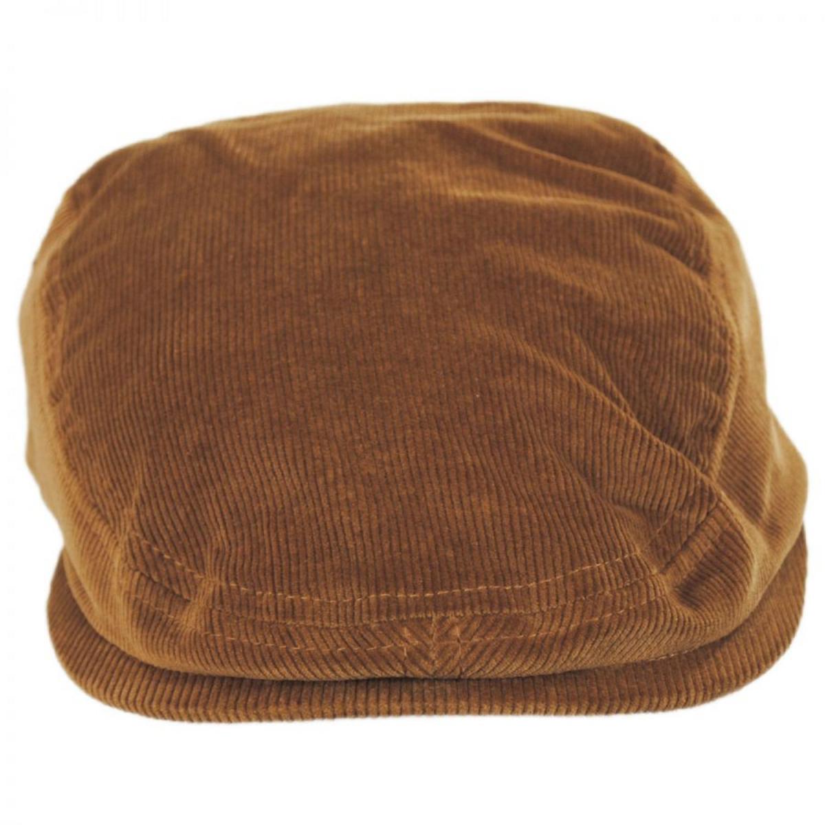 Kangol | Cord Cotton Ivy Cap | 160962 | front | WOOD