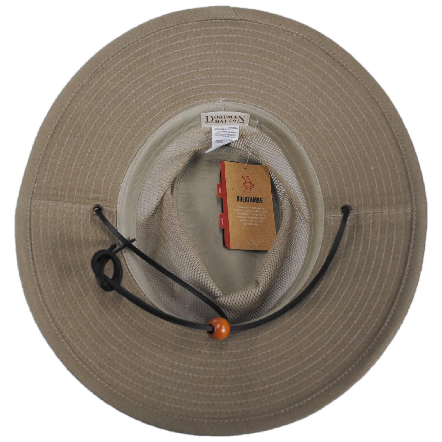 Mesh Crown Wide Brim Aussie Hat – Village Hat Shop