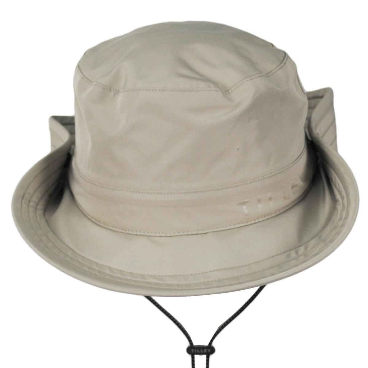 Tilley Endurables | Waterproof Rain Hat | 400850 | top | STONE