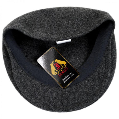 Jaxon Hats | Genuine Wool Ivy Cap | 168201 | under | CHARCOAL