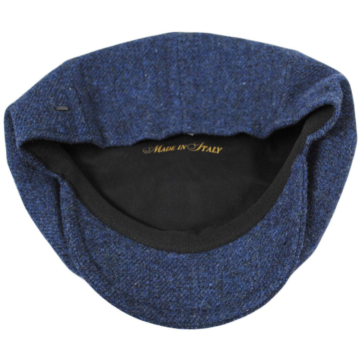 Bailey 1922 | Ciro Shetland Wool Newsboy Cap | 167241 | under | BLUE