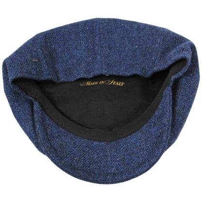 Bailey 1922 | Ciro Shetland Wool Newsboy Cap | 167241 | under | BLUE