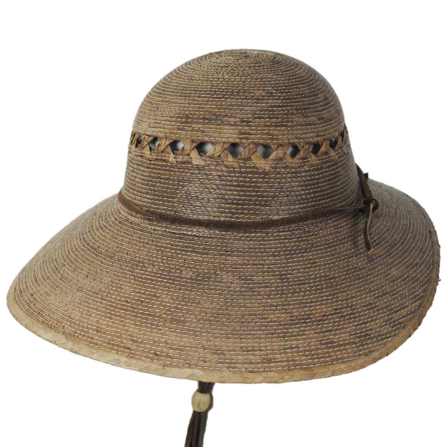 Tula Hats | Laurel Lattice Palm Straw Facesaver Hat | 102996 | lead | NATURAL