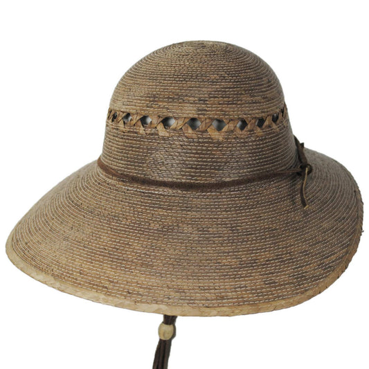 Tula Hats | Laurel Lattice Palm Straw Facesaver Hat | 102996 | lead | NATURAL