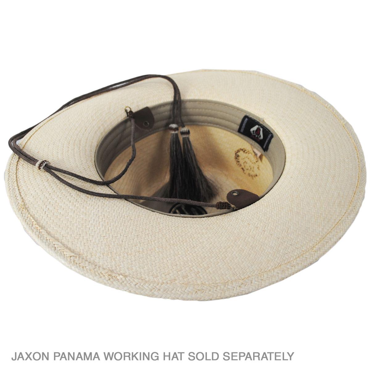 BRIXTON HATS | Leather Stampede Strap | 601111 | under | LIGHT BROWN