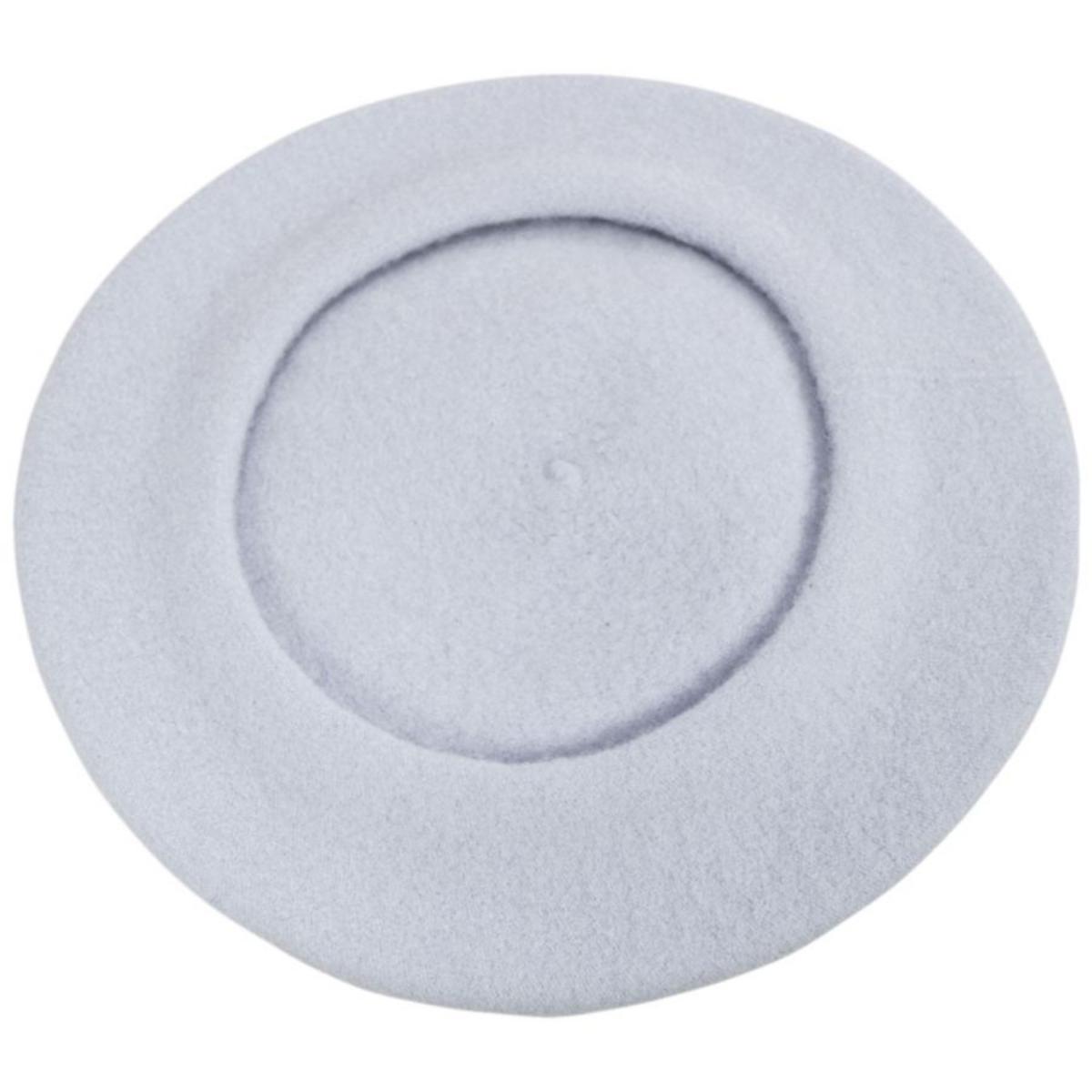 Parkhurst | Classic Wool Beret | 151124 | under | CALM GREY