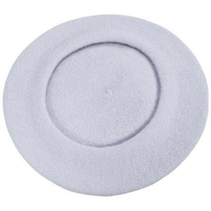 Parkhurst | Classic Wool Beret | 151124 | under | CALM GREY