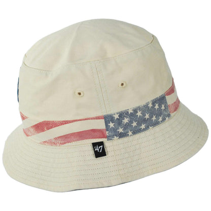 47 Brand | Dodgers Glory Daze 47 Bucket Hat | 186299 | profile | NATURAL