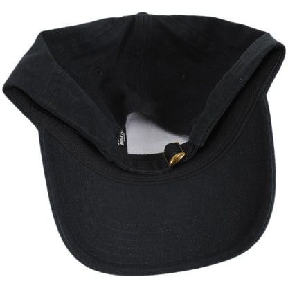 BRIXTON HATS | Alpha LP Strapback Baseball Cap | 201796 | under | BLACK/WHITE RINSE