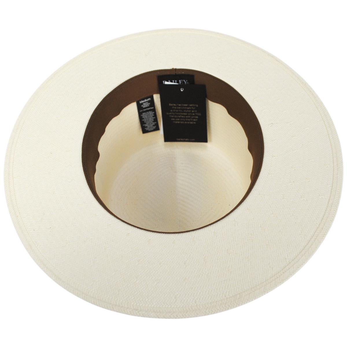 Bailey 1922 | Newhall Shantung LiteStraw Boater Hat | 127897 | under | NATURAL