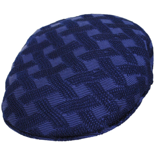 Kangol | Cross Weave 504 Ivy Cap | 160838 | lead | HAZY INDIGO