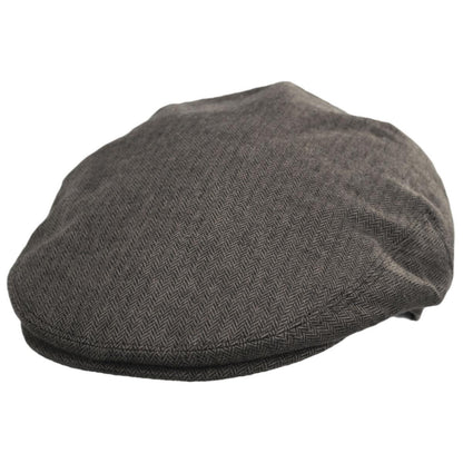 Baskerville Hat Company | Wholesale Swansea Cotton Herringbone Ivy Cap B2B Pre-Pack | B2B167677 | lead | BLACK/GREY